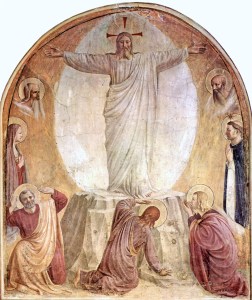 Fra Angelico, Transfiguration, 1438-1450, Convent of San Marco, Florence