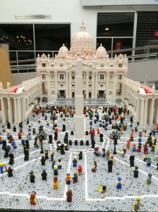 Lego Vatican Closeup
