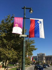 Papal Banner Slovenia